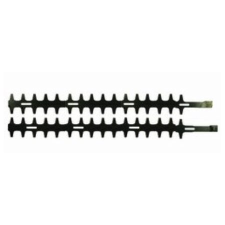 570688 New 24 DoubleSided Silver Streak Hedge Trimmer Blade Set for Maruyama -  AFTERMARKET, TMU43-0010